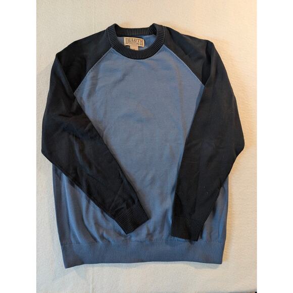Duluth Trading Co Other - Duluth Trading Co. men's raglan crewneck sweater size Medium blue and black